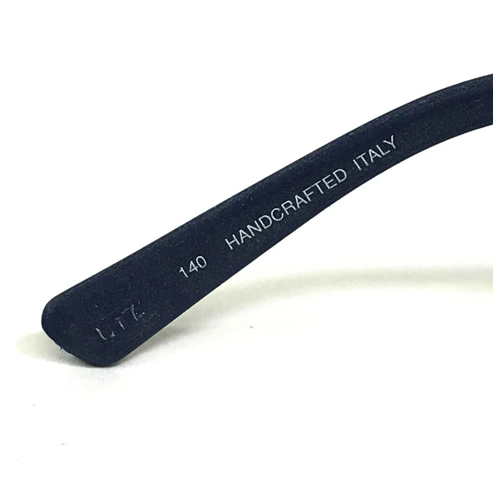 Alfred Sung Eyeglasses Frames AS5083 NVY CEN Blue Gray Square Full Rim 55-16-140